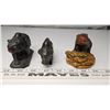 Image 3 : Antique Figures - 2 Bears & Buffalo