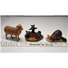 Image 2 : 3 Antique Animal Figures