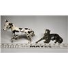 Image 1 : Antique Spotted Great Dane, and Metal Antique Hound (heavy)