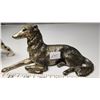 Image 3 : Antique Spotted Great Dane, and Metal Antique Hound (heavy)