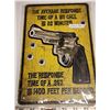 Image 1 : 8.5"x11" Tin Sign - 23 Minutes