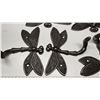 Image 2 : 12 Iron Dragonfly Hooks, approx. 4"