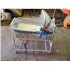 Image 1 : vintage wicker bassinet
