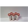 Image 2 : 5 Mint Rolls, 1 cent Canadian - Unknown years
