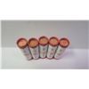 Image 2 : 5 Rolls 1 cent Canadian Mint - Unknown years