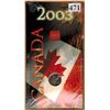 Image 1 : 2003 CANADIAN COLOURED 25 CENT COIN in PACKAGE as ISSUED