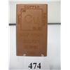 Image 1 : HALF POUND COPPER BAR  .999 FINE