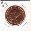 Image 1 : 1 OUNCE COPPER -  .999 FINE - DINOSAURS - GIGANOTOSAURUS