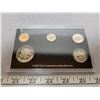 Image 2 : U.S. 1980 San Francisco Mint Proof Set. 5-coin set housed in a hard plastic holder.