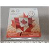 Image 1 : 2021 A Centennial Celebration $5. 99.99 pure Silver. Colourized Maple Leaf Flag. Specimen. Housed in