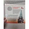 Image 2 : 2021 A Centennial Celebration $5. 99.99 pure Silver. Colourized Maple Leaf Flag. Specimen. Housed in