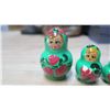 Image 2 : Russian Stacking dolls, 5 pieces