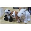 Image 1 : 3 Vintage Ganz Stuffed animals