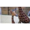 Image 5 : 2 Wood carved Giraffes