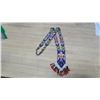 Image 1 : Vintage Apache? Beaded Necklace