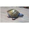 Image 1 : 1970s Tonala Brass Turtle