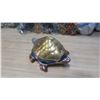 Image 4 : 1970s Tonala Brass Turtle
