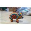 Image 3 : Beaded wood pig