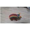 Image 5 : Beaded wood pig