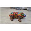 Image 7 : Beaded wood pig