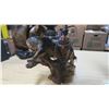 Image 3 : Antique Chinese Bear lamp (Minor chipping)