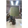 Image 5 : Antique Chinese Bear lamp (Minor chipping)