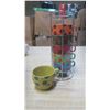 Image 8 : 2 Mint Stacking coffee cup towers