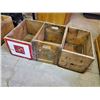 Image 1 : 3 Antique Crates (Canada Dry has no bottom)
