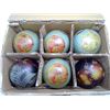 Image 1 : Box of decorator Christmas balls for tabletop display