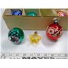 Image 2 : Box of small Christmas tree ornaments