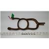 Image 2 : Cast iron horse speculum and vintage curry tool
