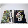 Image 4 : Stain glass books, pattern enlarger, glass cutter, lead came and copper foil