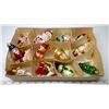 Image 2 : Box of assorted glass Christmas ornaments