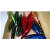 Image 2 : Box of glass drop Christmas ornaments