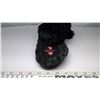 Image 3 : Pair of mukluks, rubber soles, some wear, missing one pompom