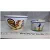 Image 3 : Lot of faience pottery from Quimper, France (6 pieces)