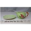 Image 2 : Carlton Ware jam and creamer with underplate, “Foxglove”, Australian design