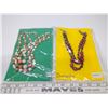 Image 3 : Lot of vintage beaded necklaces from the 1960’s (4)