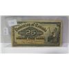 Image 1 : 1900 .25 cent bill