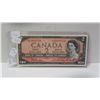 Image 1 : 1954 uncirculated 2 dollar * replacement bill