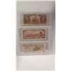 Image 5 : 3 Canadian 2 dollar bills 1937, 1954, 1986