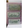 Image 15 : book of (6) 1 dollar bills  from 1937 - 1973