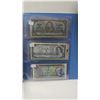 Image 1 : book of (7) 5 dollar bills from 1937 - 2006