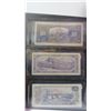 Image 5 : book of (5) 10 dollar bills from 1937 - 2001