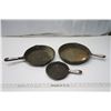 Image 1 : 3 Cast Iron Skillets