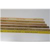 Image 3 : (6) Advertising Yard Sticks