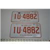 Image 1 : 1979 U-Drive Yukon License Plate Pair