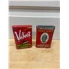 Image 1 : 2 Vintage Pocket Tins, Velvet and Prince Albert