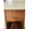 Image 2 : 2 Drawer Stand, Elm - 26" High 16" Wide
