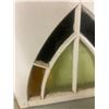 Image 2 : Stain glass church window, 25"x22"